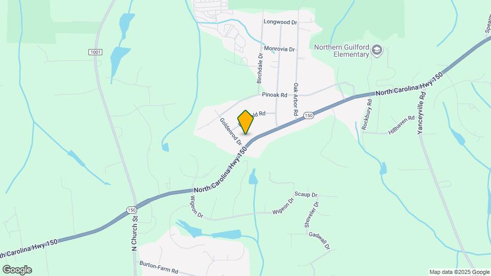 3303 North Carolina Hwy 150 Mapa y Detalles de la Ubicación