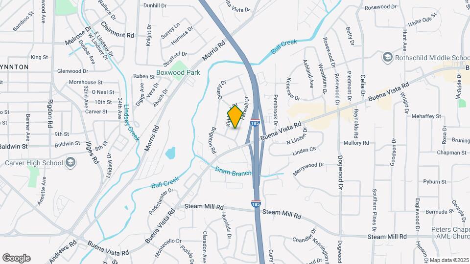 915 Farwell Dr Map and Location Details