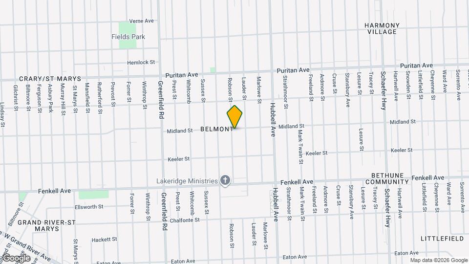 15510 Robson St Map and Location Details