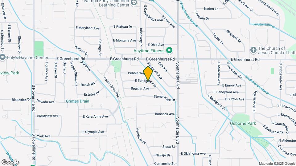 2717 E Sandgate Ave Map and Location Details