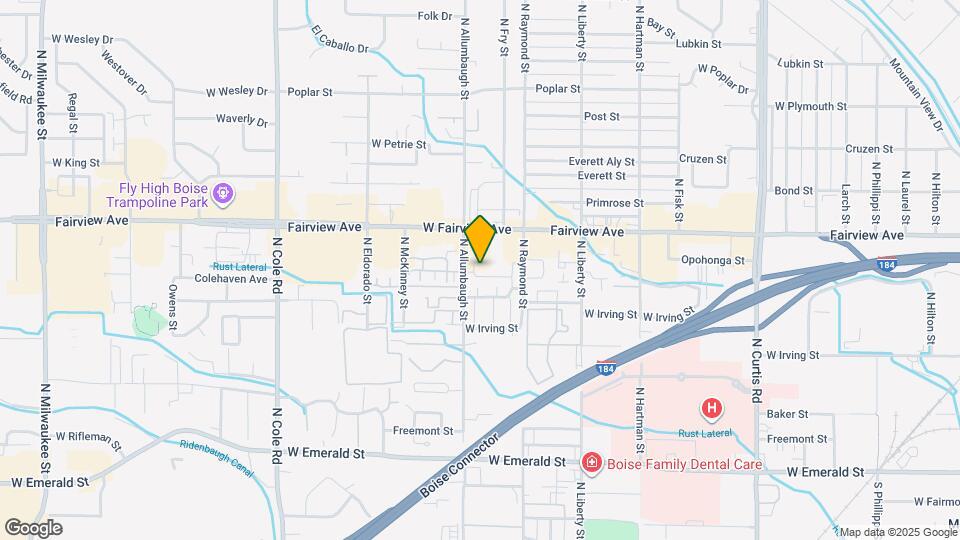 1464 N Allumbaugh St Map and Location Details