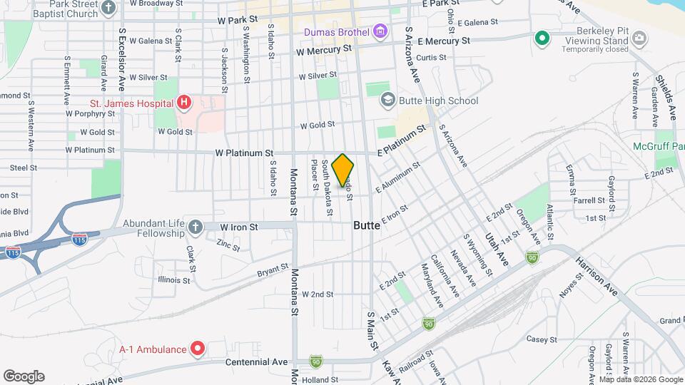 677 S Colorado St Map and Location Details