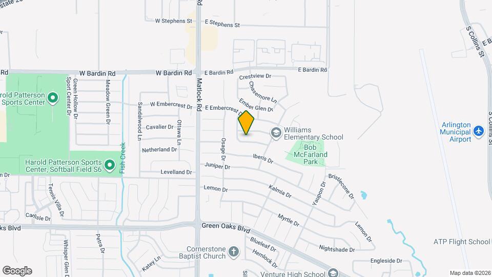 207 Hibiscus Dr Map and Location Details