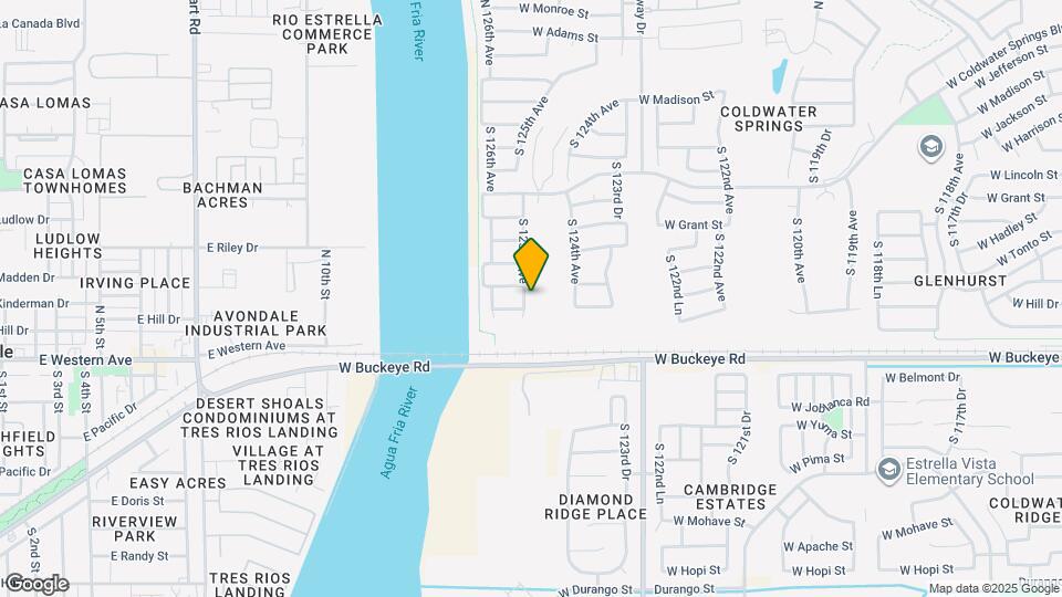 813 S 125th Ave Map and Location Details