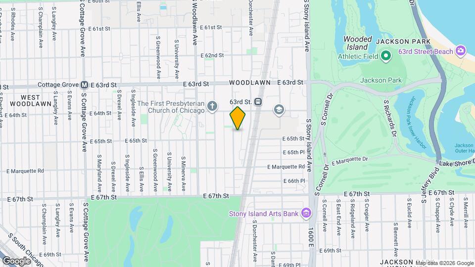 6449 S Kenwood Ave Mapa y Detalles de la Ubicación