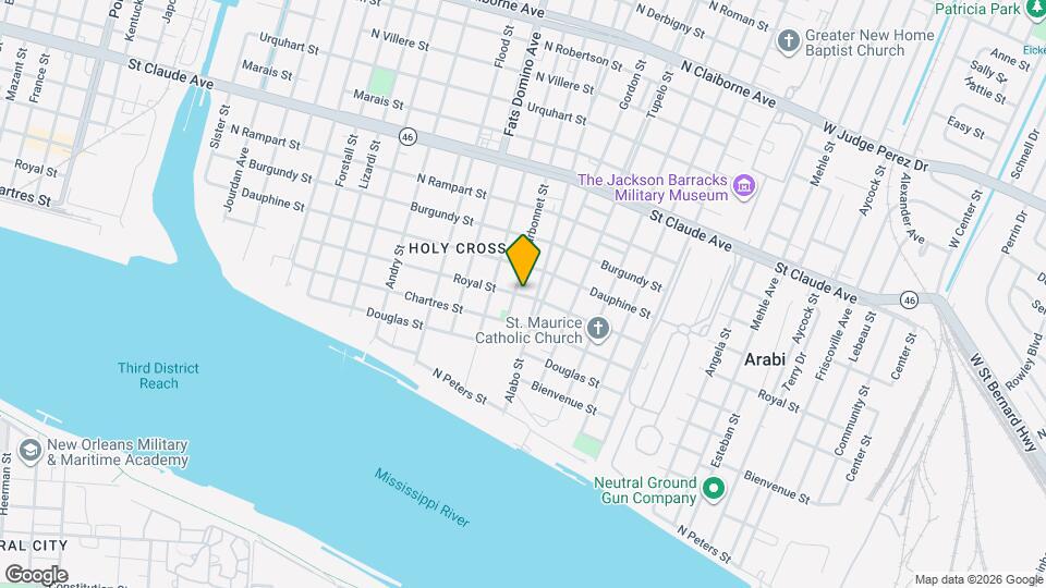 5807 Royal St Mapa y Detalles de la Ubicación