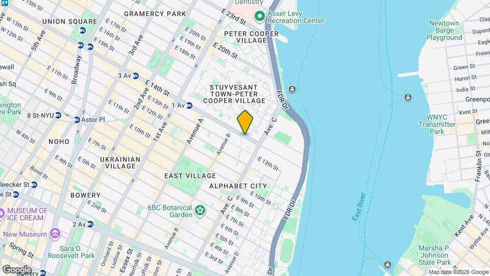 644 E 14th St Mapa y Detalles de la Ubicación
