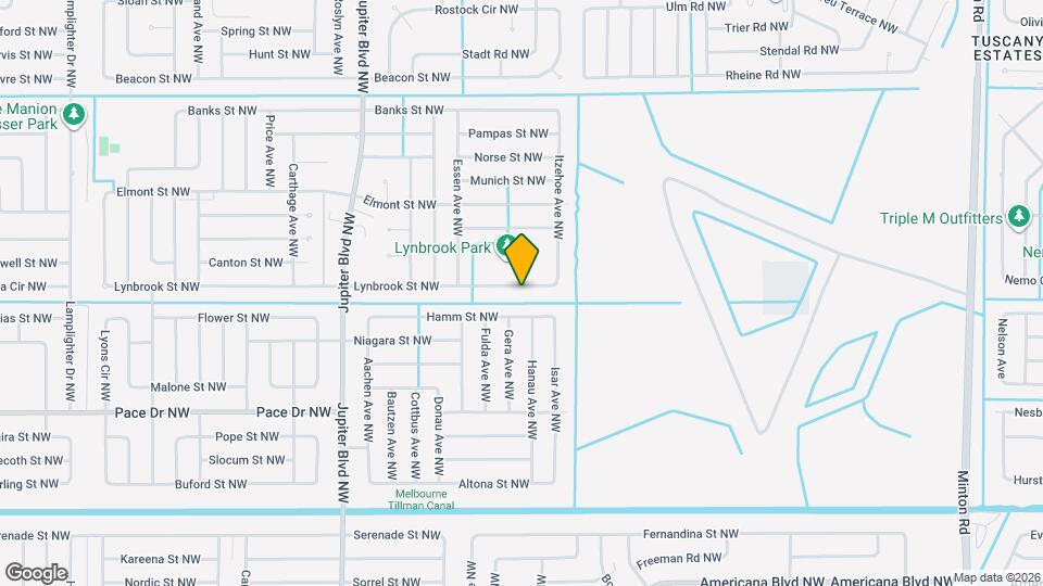 662 Lynbrook St NW Map and Location Details