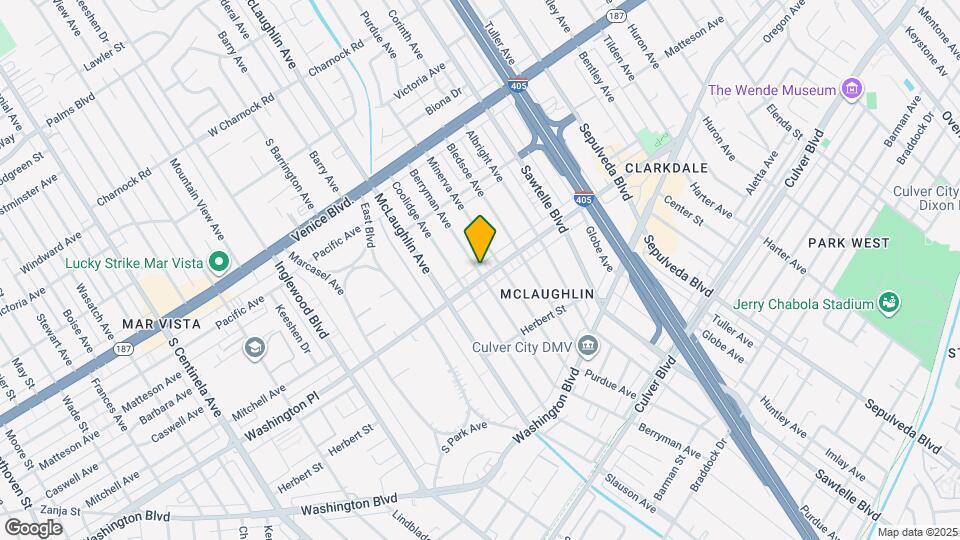 3996 Berryman Ave Map and Location Details