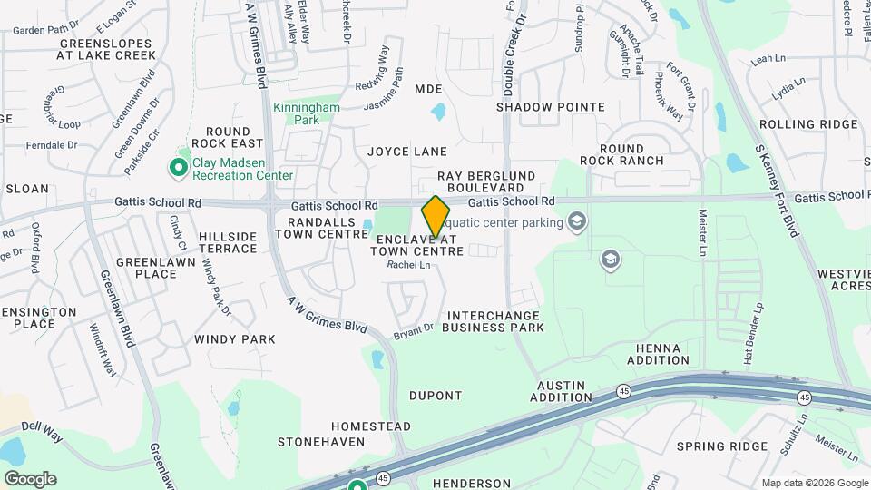 1800 Rachel Ln Map and Location Details