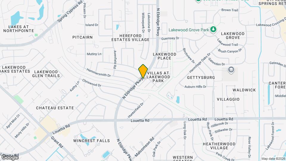 15831 Collinsville Dr Map and Location Details