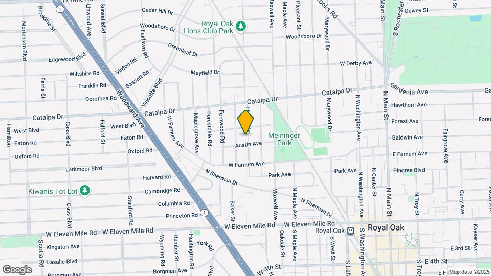 811 Hilldale Dr Map and Location Details