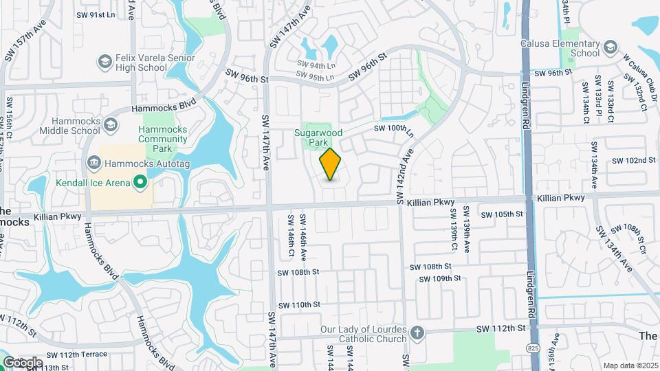 14541 SW 103rd St Map and Location Details