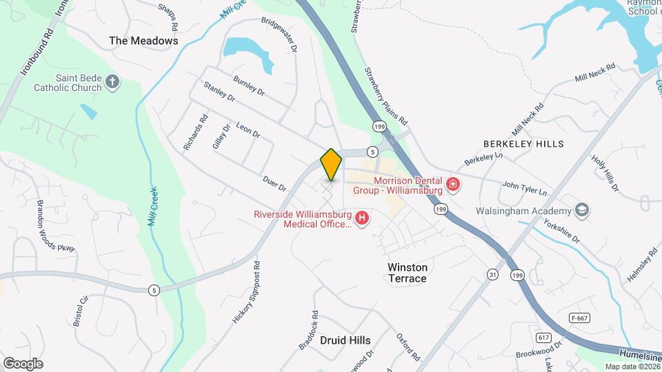 209 Queens Crossing Map and Location Details