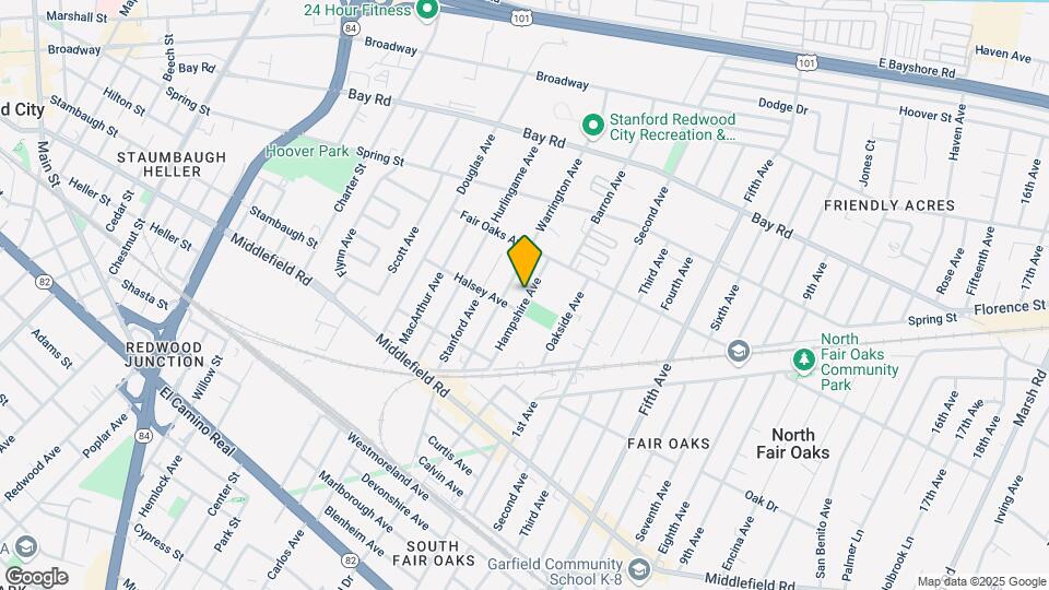 619 Hampshire Ave Map and Location Details