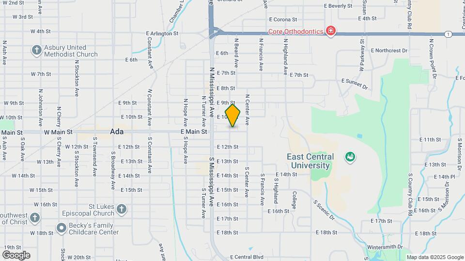 804 E Main St Map and Location Details