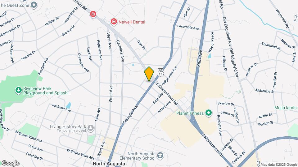 1012 Georgia Ave Map and Location Details