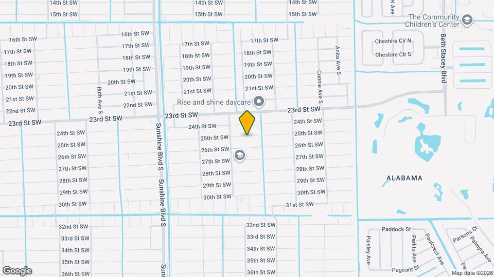 2809 25th St SW Map and Location Details