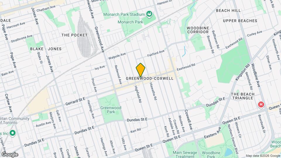 280 Woodfield Rd Map and Location Details