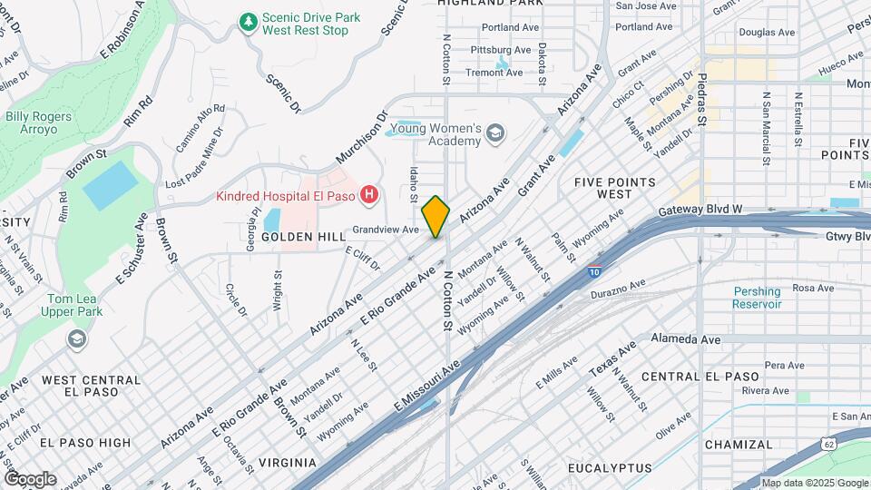 1926 Arizona Ave, Unit 2 bedroom apartment Map and Location Details