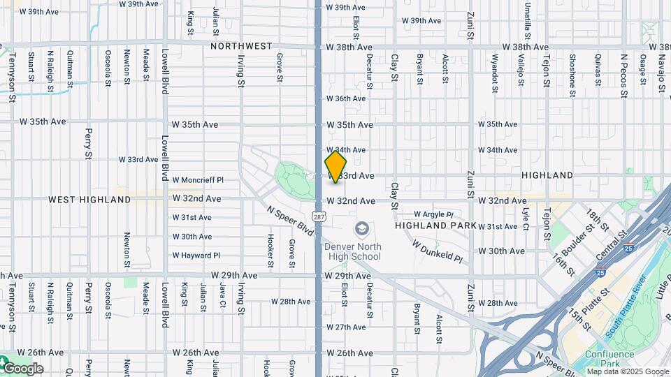 Eliot Flats Mapa y Detalles de la Ubicación