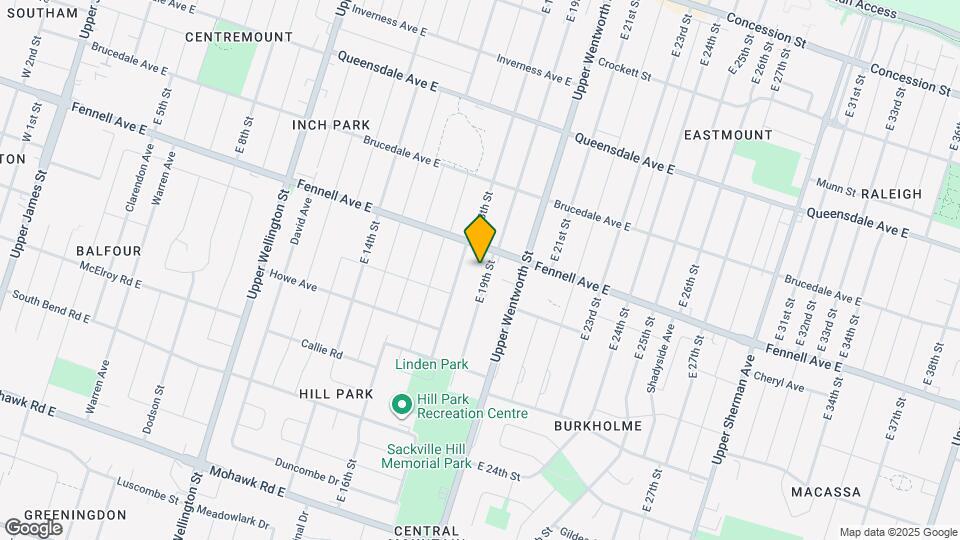 326 E 19th St Map and Location Details