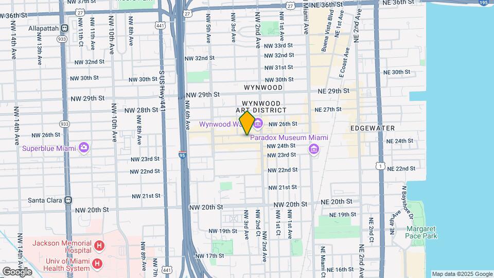 Wynwood 25 Mapa y Detalles de la Ubicación