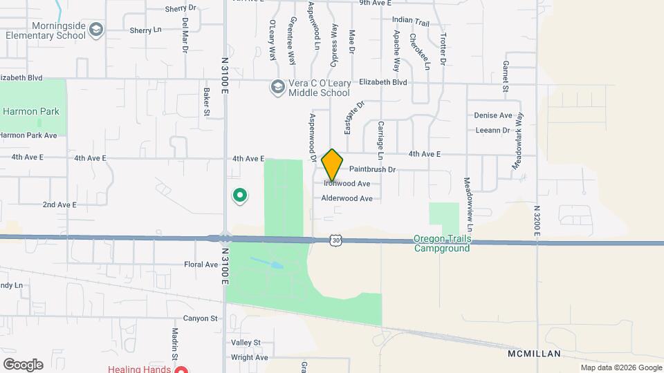 2470 Ironwood Ave Mapa y Detalles de la Ubicación