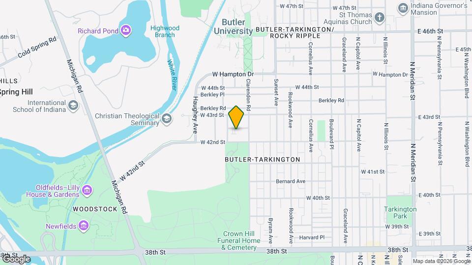 723 Clarendon Pl Map and Location Details