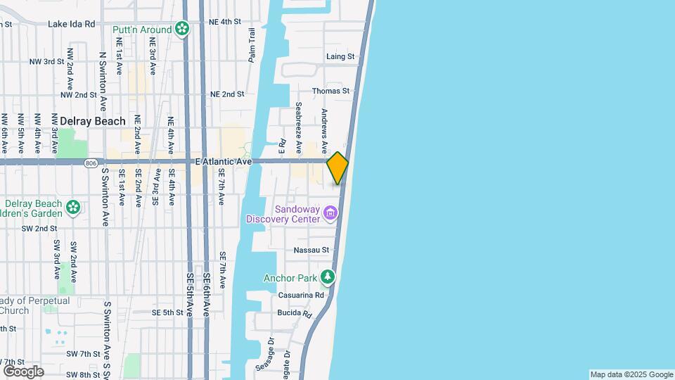 88 S Ocean Blvd, Unit 4 Map and Location Details