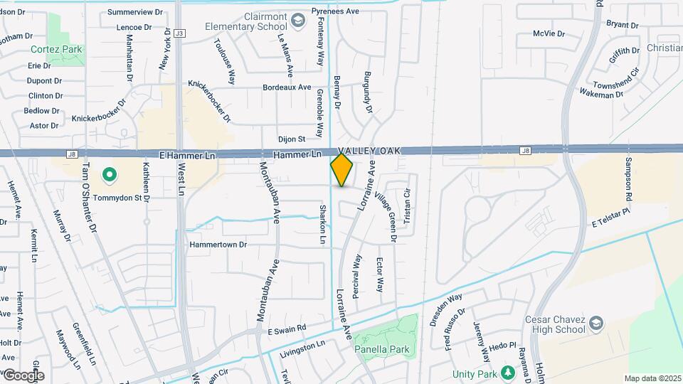 2406 Gillimer Dr, Unit 1 Map and Location Details