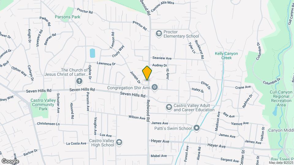 18351 Redwood Rd Map and Location Details