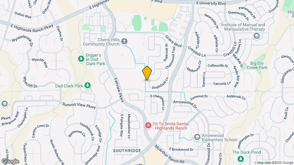 9995 Strathfield Ln Map and Location Details