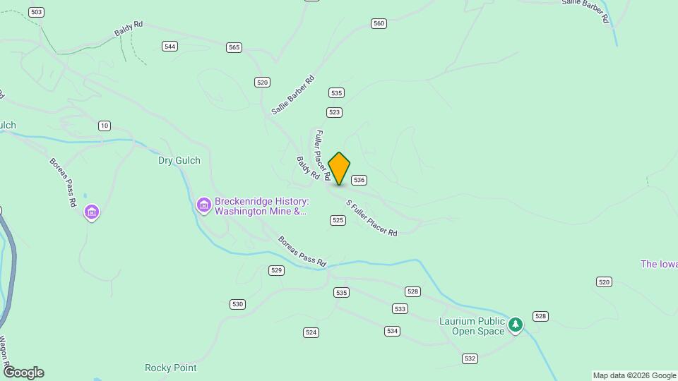 1258 Baldy Rd Map and Location Details