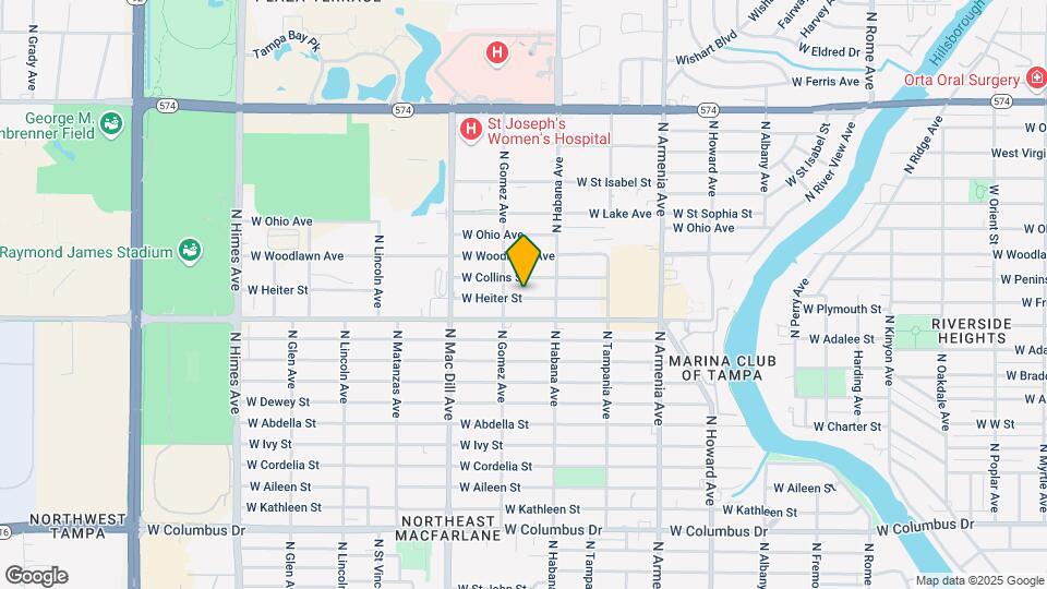 2915 W Heiter St Map and Location Details
