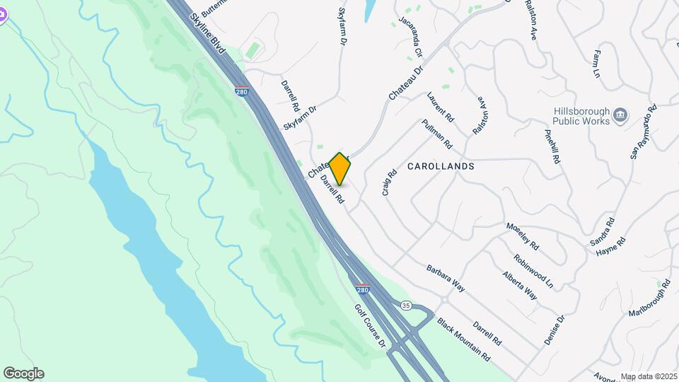 630 Darrell Rd Map and Location Details