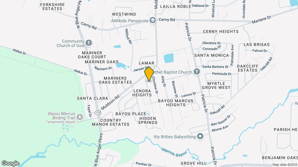 3040 Donley St Map and Location Details