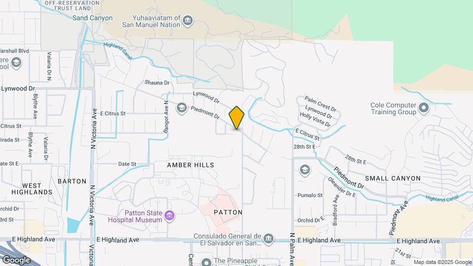 3394 E Mirada Rd Map and Location Details