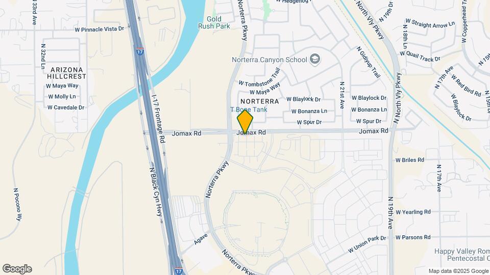 2466 W Rowel Rd Map and Location Details