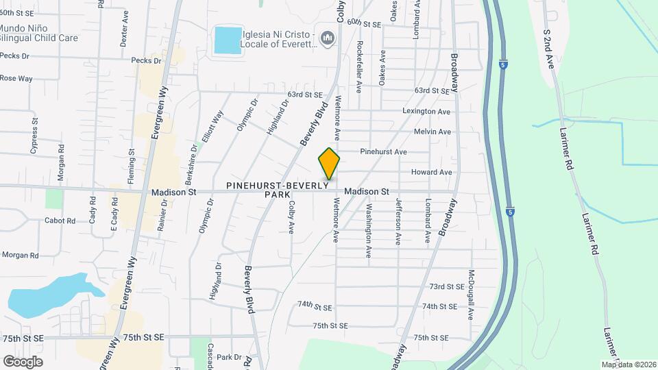 1831 Madison St Mapa y Detalles de la Ubicación