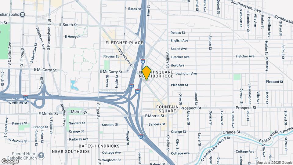 874 Virginia Ave Mapa y Detalles de la Ubicación