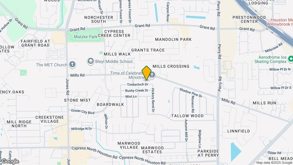 10330 Timberloch Dr Map and Location Details