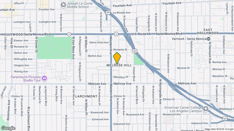5122 Lemon Grove Ave Map and Location Details