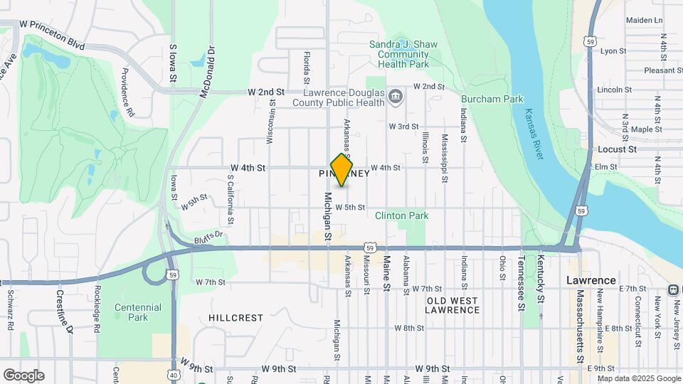 433 Arkansas St Map and Location Details