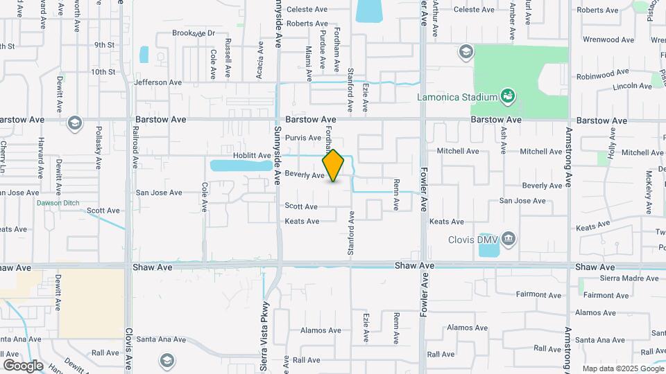 1605 Scott Pl Map and Location Details