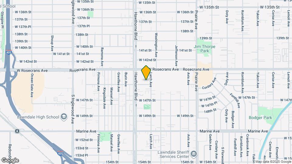 4315 W 145th St, Unit #03 Map and Location Details