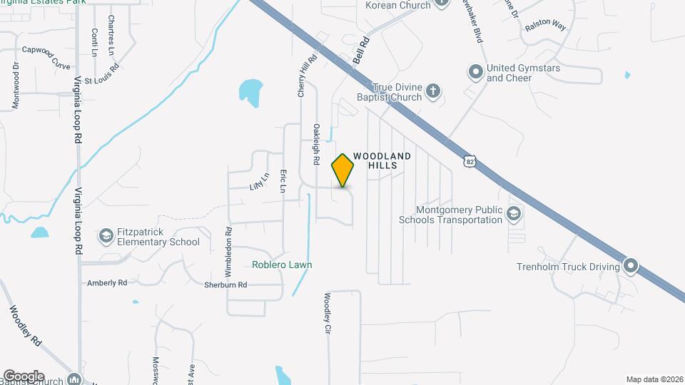 6108 Cherry Hill Rd Map and Location Details