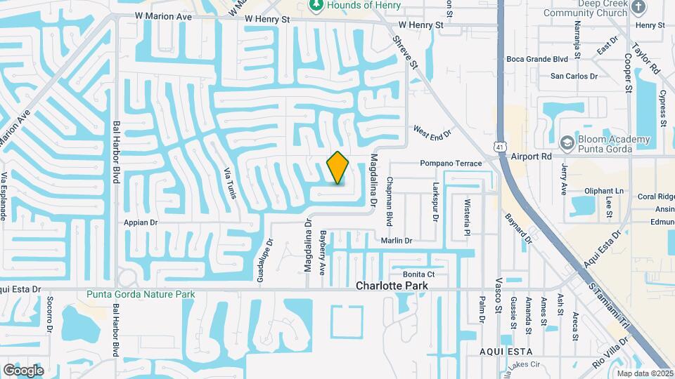 1423 Mediterranean Dr Map and Location Details