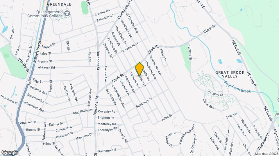 22 Pocasset Ave Map and Location Details