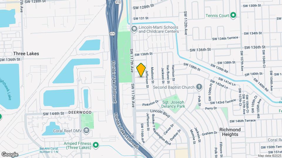 11530 SW 139th Terrace Map and Location Details